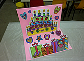 Mother's Day giant pop-up card